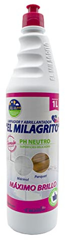El Milagrito Limpiador Abrillantador pushpull 1L, Blanco, Normal, 1000