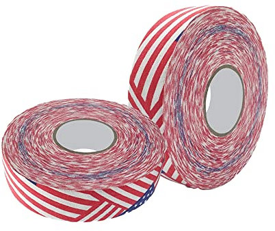 MyHaing Hockey Tape Multifunktionstuch Tape Rolle für Eisroller Hockey Stick Griff Schutz Lacrosse Baseball Bat Tape Sportgeschenke Zubehör Ausrüstung Gear Wire Management Tapes 2Rolls