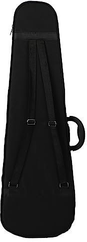 4/4-Geigenkasten-Rucksack, Bequemer 4/4-Geigenkasten-Schutz aus Oxford-Gewebeschaum für den Künstler (Beigefarbenes Futter)