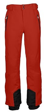 killtec Herren Skihose/Funktionshose mit Kantenschutz und Schneefang KSW 80 MN SKI PNTS, dunkelorange, L, 39745-000