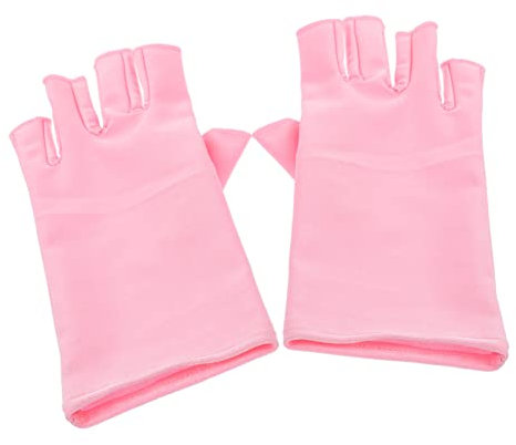 Ipetboom Uv Protection Gloves for Manicure Nail Protection Gloves for Gel Nails of Art to Keep Hands Safe During Uv Lamp Exposure