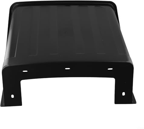 Wall Mount Security Camera Protective Housing Waterproof Outdoor Camera Cover Weather Shield Rain Protection Sunshade Case For Garden Patio Yard Hotel Mall Surveillance Black White(Black)