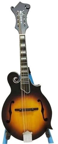 Mandoline 8 Cordes Type F En Contreplaqué D'épicéa Instrument Acoustique Instrument Pour Débutant Mandoline