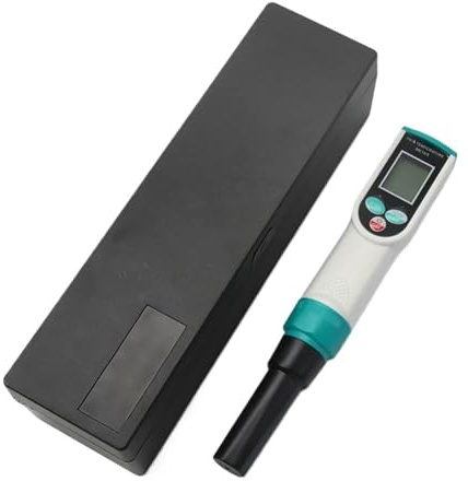 Misuratore PH for Alimenti Professionale 0,00~14,00 PH Tester PH for Sensore Ad Alta Precisione Analizzatore di Acidità for Acqua for Pasta di Formaggio in Scatola