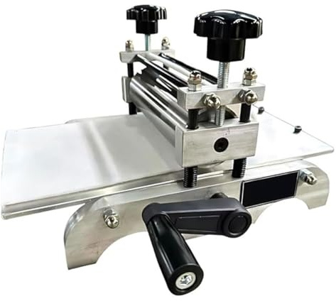 Generisch Tragbare Druckpresse und Plattenwalze, verstellbare manuelle Presse for Papier, Holz und Kupferplatte, perfekt for den Einsatz im Studio, zu Hause und im Bildungsbereich