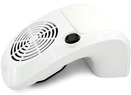 KADS Uñas Polvo Colector Aspiración Ventilador con 2 Bolsas Coleccionar | Coleccionar Aspirador Uñas Alto Rendimiento Máquinas Herramientas Manicura