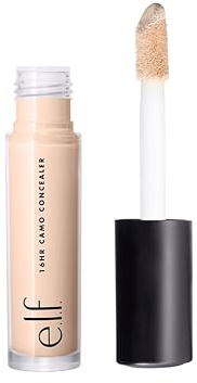 e.l.f. 16HR Camo Concealer, Full Coverage & Highly Pigmented, Matte Finish, Light Peach, 0.203 Fl Oz (6mL)