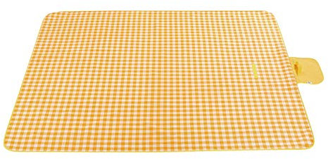 SlimpleStudio Outdoor Picknickdecke,Picknickmatte im Freien tragbare tragbare wasserdichte Picknickmatte gelbes feuchtigkeitsbeständiges Oxford-Tuch-Gelb_195x200cm