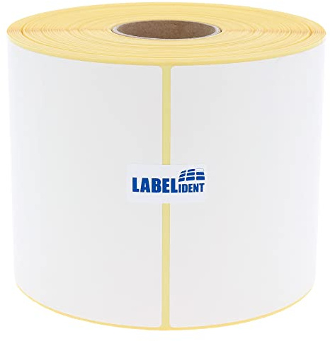 Versandetiketten DHL, DPD, Fedex, GLS, Hermes, UPS - 101,6 x 210 mm - 420 Thermo-Eco Papier Etiketten auf 1 Rolle(n) mit 40 mm Kern, Thermodirekt Etiketten selbstklebend, Trägerperfo.