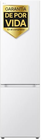 LG GBV7280CSW - Frigorífico Combi Door Cooling+, 2,03m. Serie 700, Clasificación C, 419l, blanco