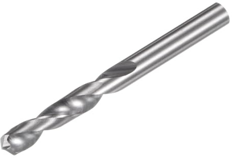 QUARKZMAN Massiver Hartmetall-Bohrer, 4,2 mm (0,165) YG6X/C3 Mikrokorn-Hartmetall-Spiralbohrer mit geradem Schaft zum Bohren von Edelstahl, Aluminium, Metall und Kunststoff