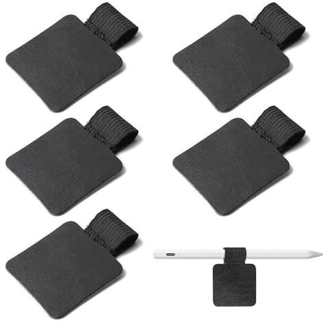 5 Stück Stiftschlaufe Selbstklebend, Stifthalter Notizbuch, Multifunktionaler Leuchtturm Stiftschlaufe, Selbstklebender Stifthalter, Selbstklebend Pen Loop Clips, Stiftehalter Notizbuch, Holder Halter