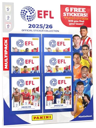 EFL 2026 Sticker Collection - Multipack