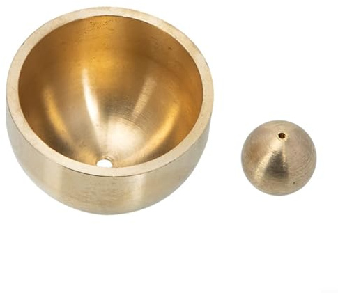 Kupferbecher und Perlenwindspiel-Komponente für Türklingel-Upgrades und individuelle Glockenbauten mit japanischem Design Sensibilität (32 mm)