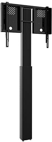 celexon Expert Display-Wandständer | 42-86 | elektr. höhenverstellbar 90cm | Große Displays bis 136 kg platzsparend und ergonomisch an der Wand nutzen, mit Kollisionsschutz und Schnellspannsystem