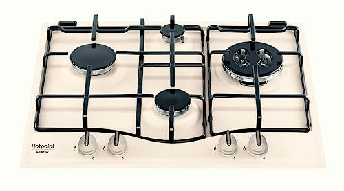 Piano cottura a gas Hotpoint: 4 fuochi, - 7HPCN 640T (OW) R/HA