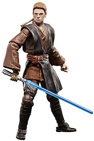 Star Wars La colección Vintage - Juguete Anakin Skywalker (Padawan) a Escala de 9,5 cm Ataque de los Clones - Figura