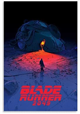 Blade Runner 2049 Filmposter, Heimdekoration, Wanddekoration, Geschenk, Leinwand, Wandkunst, Schlafzimmer, 50 x 75 cm