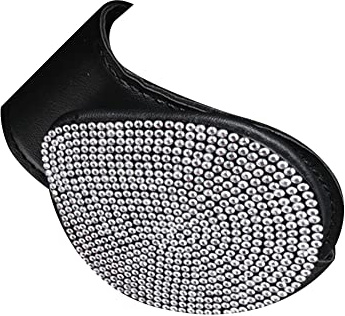 Bling Brillenhalter für Auto Sonnenblende, Kristall Strass Glitzer Sonnenbrillenhalter Auto Brillenhalterung Sonnenblenden Organizer Ticket Karten Clip Brillenetui Aufbewahrungsbox Auto-Innenzubehör