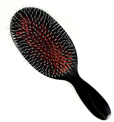 Paddle Hair Extension Brush Professional Detangle Brush Anti-static Hair Comb Massage Hair Brush for Long Thick Wavy Hair (Long)