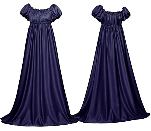 Xinchangda Regency klänningar för kvinnor medeltida vintage viktoriansk klänning hög midja lång klänning elegant fest balklänning
