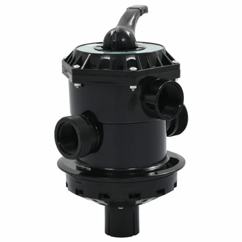 Rantry Vanne multiport pour filtre à sable ABS 3,8 cm 6 voies valves de plomberie