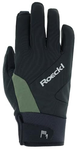 Roeckl Reichenthal 2 Winter Fahrrad Handschuhe lang schwarz/grün 2026: Größe: 8.5