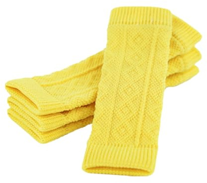 Hunde-Ellbogenschoner - 4 teiliges Set gestrickte Hundebeinsocken, Ellenbogenschoner für Haustiere, bequemer Hundeschutz | Gemeinsame Unterstützung für Hunde, Entlastung von