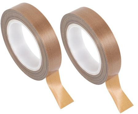 BELLIFFY 2rollen Ptfe-dichtungsband Für Handvakuumierer à Ersatzdichtungsband Wärmedämmband Isolierband Band Für Vakuumierer