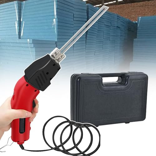 Kit Elettrico A Caldo Per Scanalatura/Scultura/Taglio, Con 2 Lame, Raffreddato Ad Aria, Utensile Da Taglio Per Schiuma Slotter Da 200W/250W, Taglierina Per Polistirolo,KS250-110V