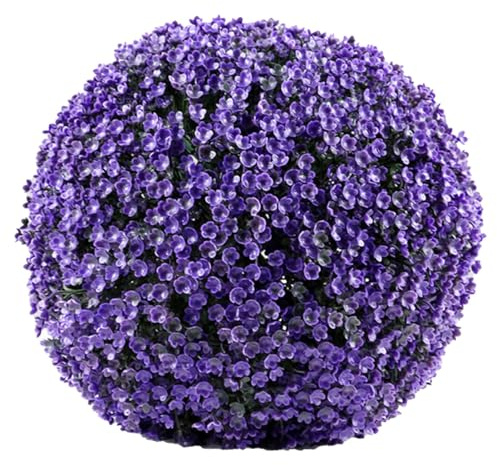 Sfere topiarie artificiali per esterni, verde artificiale, pianta topiaria palla artificiale, pianta topiaria artificiale, topiaria di bosso per balcone, giardino, matrimonio, decorazione