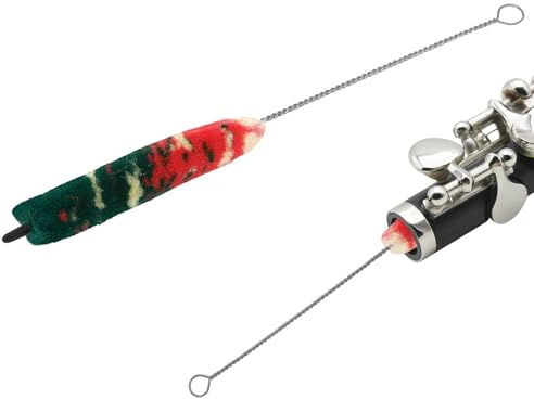 Cepillo de Limpieza para Flauta, Cepillo Limpiador de Flauta | Limpiador de Instrumentos de Viento de Colores, Herramientas de Limpieza de Flautas, Kit de Mantenimiento para, niñas, niños