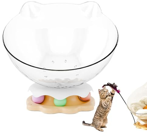 Katzenbetten für drinnen – beruhigendes Schlafen, erhöhtes halbkugelförmiges Nest – faltbares großes Katzenbett – Raumbett, klare Ästhetik macht es vielseitig für jeden Raum