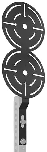 AHTAPFON Wall Ball Target for Rack Mounted with Extension Attachments,Medicine Ball Target for Power Rack,Home Gym Exercise Squash Ball with 2 Targets