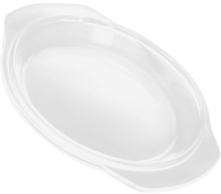 ARTSEWPLY Couvercle en Verre Transparent de 15,9 Cm Anti-éclaboussures pour Micro-ondes, Compatible Bols Vapeur et Plats Cuiseurs, Résistant la Chaleur pour Cuisson au Four et Vapeur
