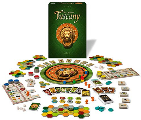 Ravensburger 26916 - The Castles of Tuscany, Strategiespiel für 2-4 Spieler ab 10 Jahren, Alea Spiele, Spielereihe