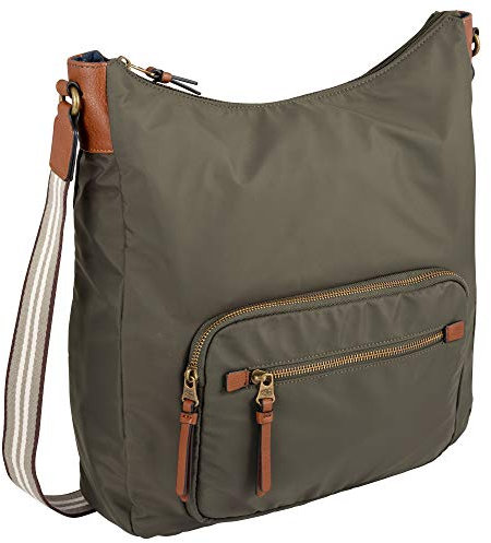 camel active Bari Damen Hobo Bag Schultertasche Mittelgroß Grün