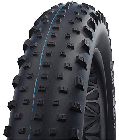 Schwalbe Jumbo Jim Fatbike Reifen 26 Zoll Tubeless Ready | Maximaler Grip in Schnee, Matsch & Sand – für E-Bike geeignet, 4.0 Breitreifen, Winterreifen MTB