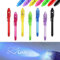 Unsichtbarer Zauberstift mit UV-Licht – 7 Stück Set, Geheime Nachrichten schreiben, perfekt als Mitgebsel, Kindergeburtstag, Geschenk, Give Aways für Party, Schule & Detektivspiel