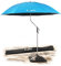 Poshlr Ombrellone da Spiaggia Antivento Resistente, Ombrello Mare Grande Portatile, Ombrelloni da Spiaggia Anti UV 50, Parasole Viaggio Professionale, Robusto, Compatto e Telescopico, 200 cm