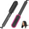 Ionen Glättbürste, PARWIN PRO BEAUTY Haarglätter Bürste, Glättungsbürste Mit LED-Anzeige, Hair Straightener Brush Mit Verbrühungsschutz, 20s Schnelles Aufheizen, 4 Temperatureinstellungen (Schwarz)
