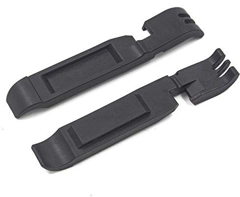 XUXIN ZHAOCHEN Bicycle Tire Crowbar Multifunctional Mountain Bicycle Repair Tool Road Chain Pliers Glue-free Patch Kit Bicycle Accessories Bicycle repair tools (Color : 2 piece)