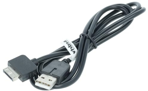 vhbw Cable USB compatible con Sony PS Vita PCH-1006 consola - 2 en 1: cable de datos/cable de carga 1,2m