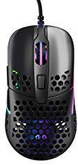 Xtrfy M42 RGB Ultraleichte Gaming-Maus, Schwarz