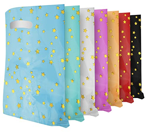 Flintronic 49 Stück Geschenktüten, Geburtstagstüten Gastgeschenke, Cookie Partytüten, mitgebsel