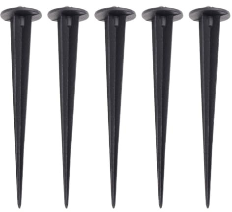 CIYODO 5pezzi Pz Picchetti Da Giardino Per Lampade Da Esterno Accessori Per Illuminazione Del Prato E Del Giardino Resistenti Pioggia Per Feste E Cerimonie