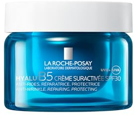 La Roche-Posay Hyalu B5 Crema Anti-Rughe con SPF30, Azione Rassodante e Levigante, Pelle Protetta dai Raggi UV, Con 2 Tipi di Acido Ialuronico, Vitamina B5 ed Ectoina, 50 ml