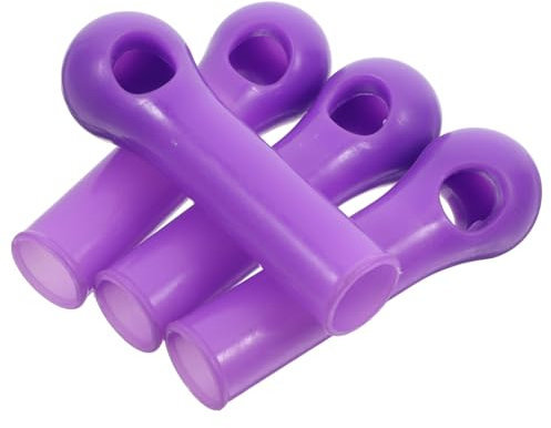 PRETYZOOM 4pcs Mop Handle Replacement Grip Broom Stick Handle for Mop Brush Heavy Duty Comfortable Grip Easy to Clean