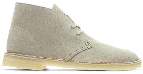 Clarks Desert Boots - Polacchine Uomo, Pelle, Beige (Sand Suede-), 41.5 EU