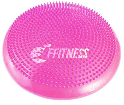 FSYBB71R Egenskapskudde | Hem Fitnesstillbehör för balans, stabilitet, proprioception | Gym Balance Disc (rosa)